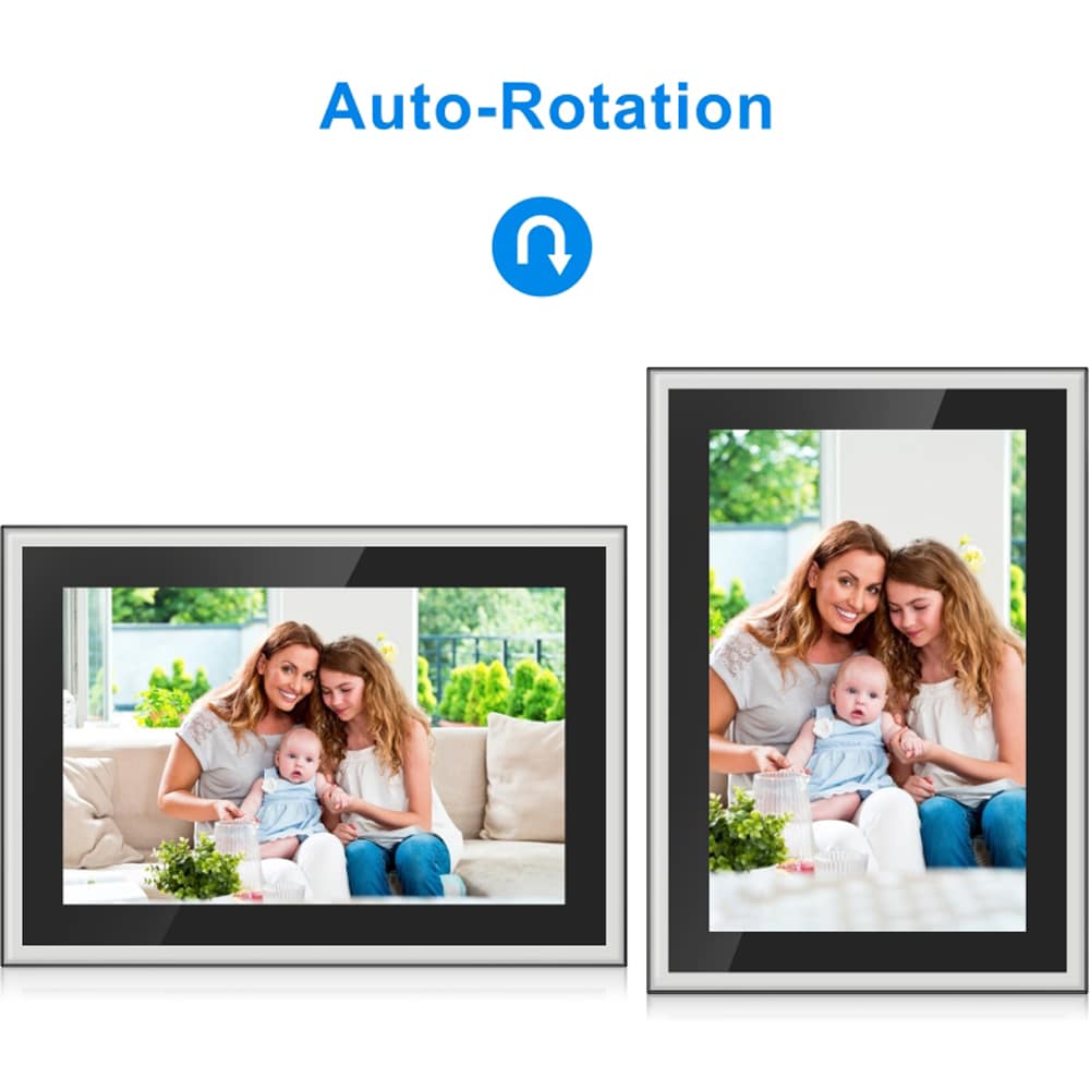 Rama foto digitala BRAUN DigiFrame 10X, 10,1", 1920 x 1200px, Wi-Fi, negru