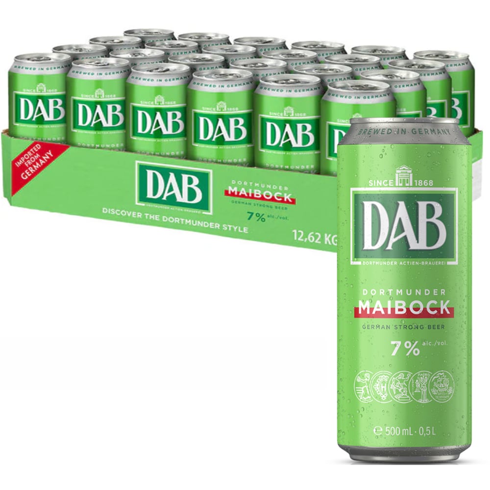Bere blonda Dab Maibock bax 0.5L x 24 doze