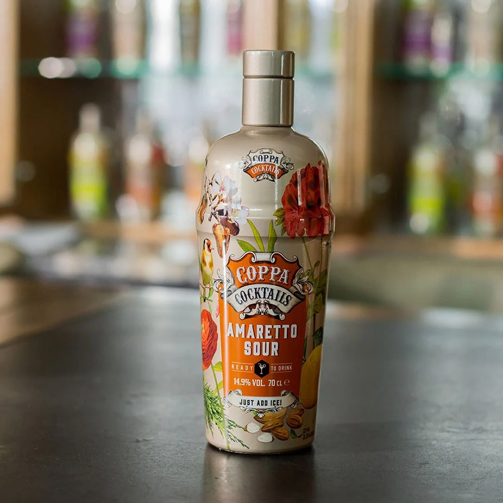 Cocktail cu alcool Coppa Cocktails Amaretto Sour, 0.7L