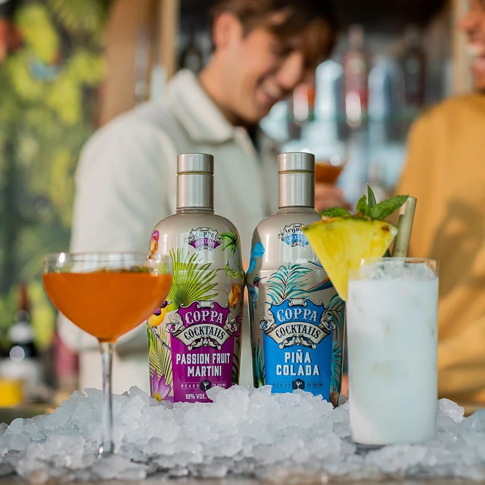 Cocktail cu alcool Coppa Cocktails Pina Colada, 0.7L