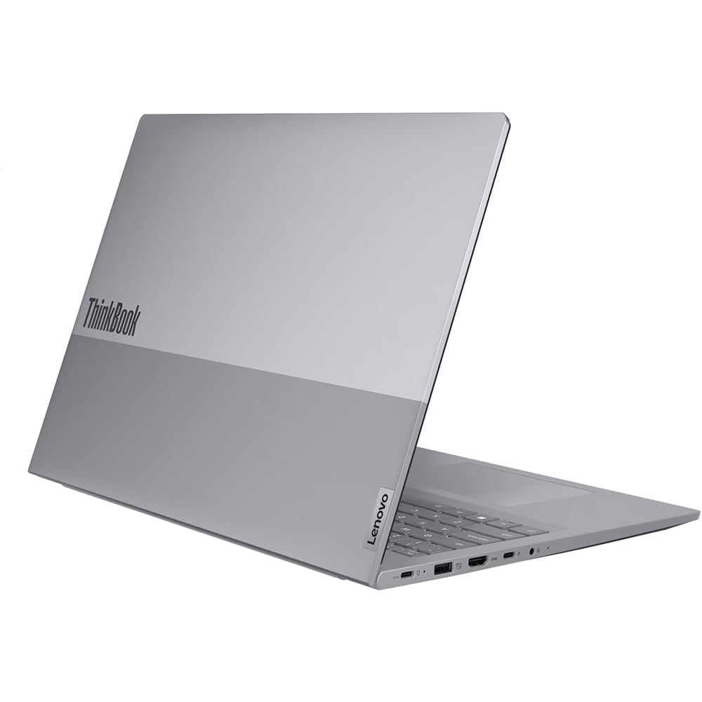 Laptop LENOVO ThinkBook 16 G8 IAL, Intel Core Ultra 5 135H pana la 4.6GHz, 16" WUXGA, 16GB, SSD 512GB, Intel Arc Graphics, Free DOS, Arctic Grey