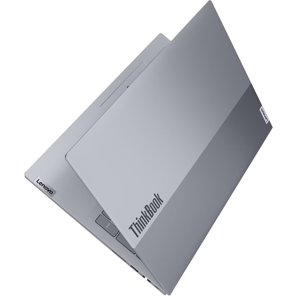 Laptop LENOVO ThinkBook 16 G8 IAL, Intel Core Ultra 5 135H pana la 4.6GHz, 16" WUXGA, 16GB, SSD 512GB, Intel Arc Graphics, Free DOS, Arctic Grey