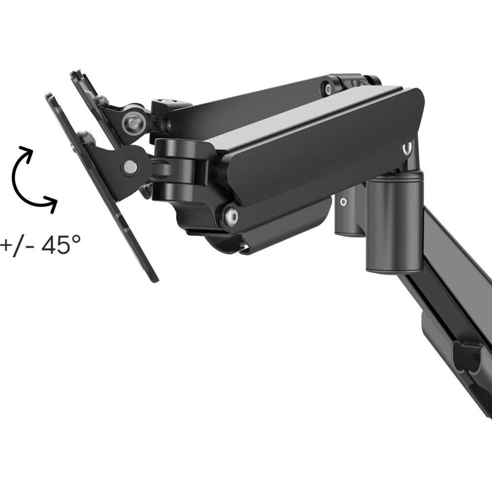 Suport monitor birou HAMA Dynamic Flex 220907, 17-35", Gaz, Reglabil, 15kg