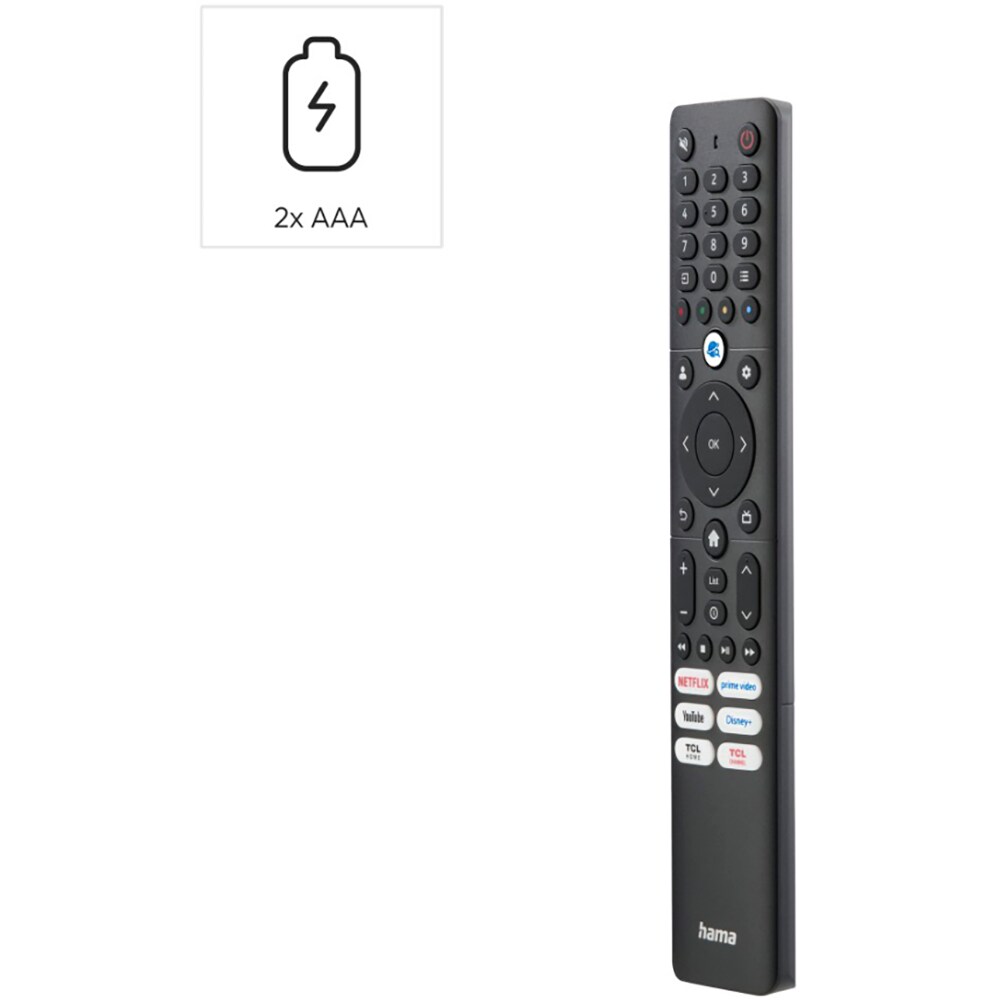 Telecomanda pentru TV TCL HAMA 221068, IR, negru