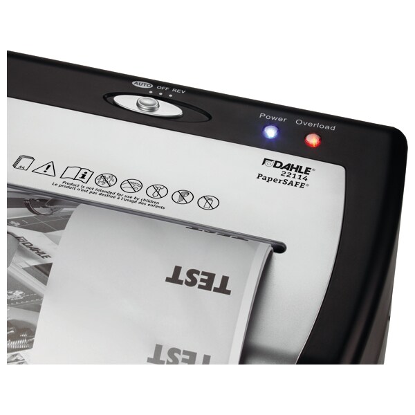 Distrugator documente DAHLE 22114, 10 coli, Cross-Cut