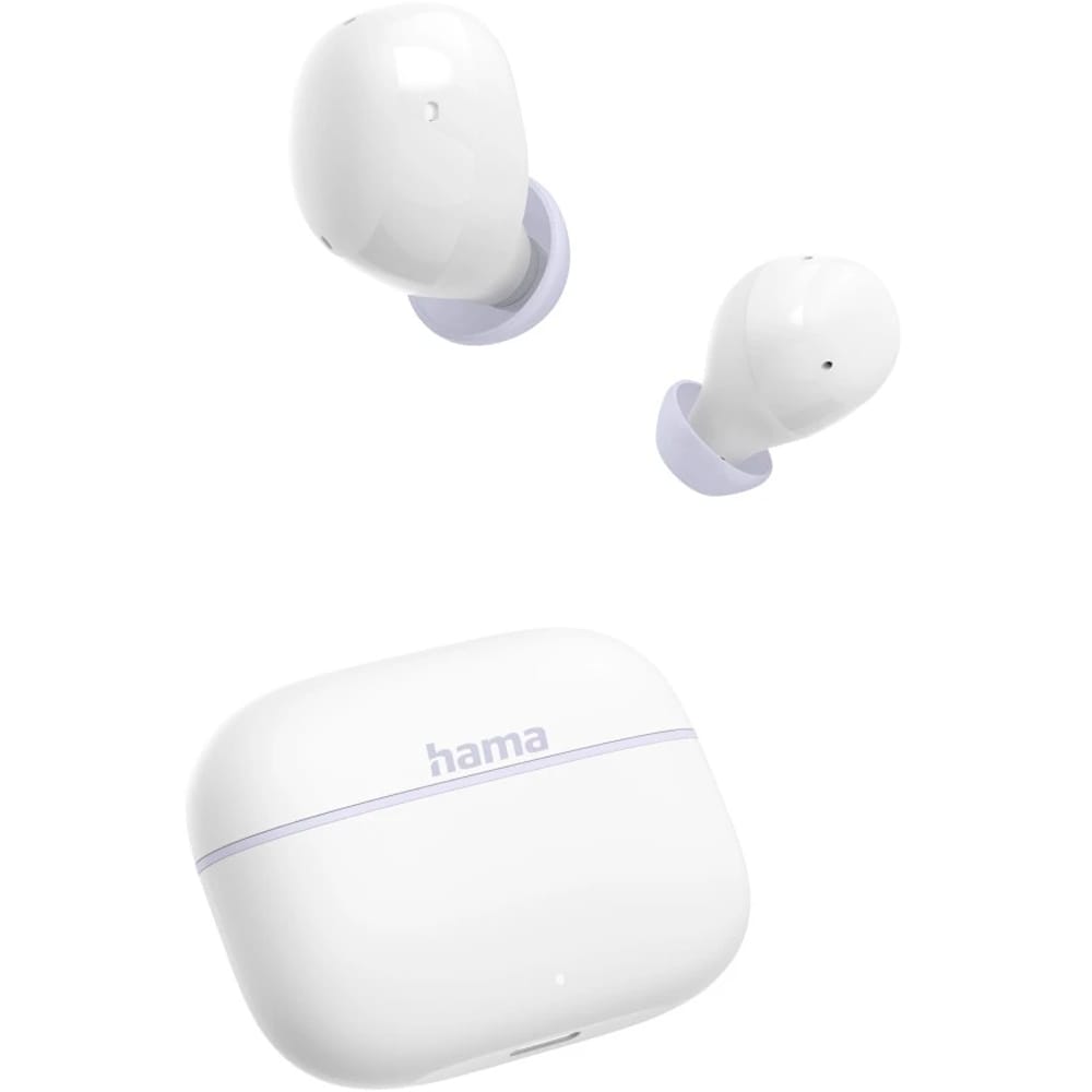 Casti HAMA Freedom Buddy II, True Wireless, Bluetooth, In-Ear, Microfon, alb