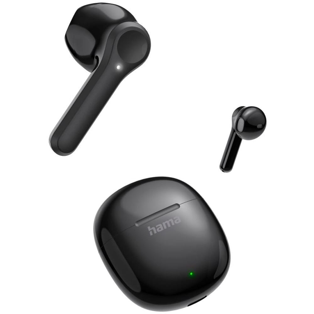 Casti HAMA Action One, True Wireless, Bluetooth, In-Ear, Microfon, negru