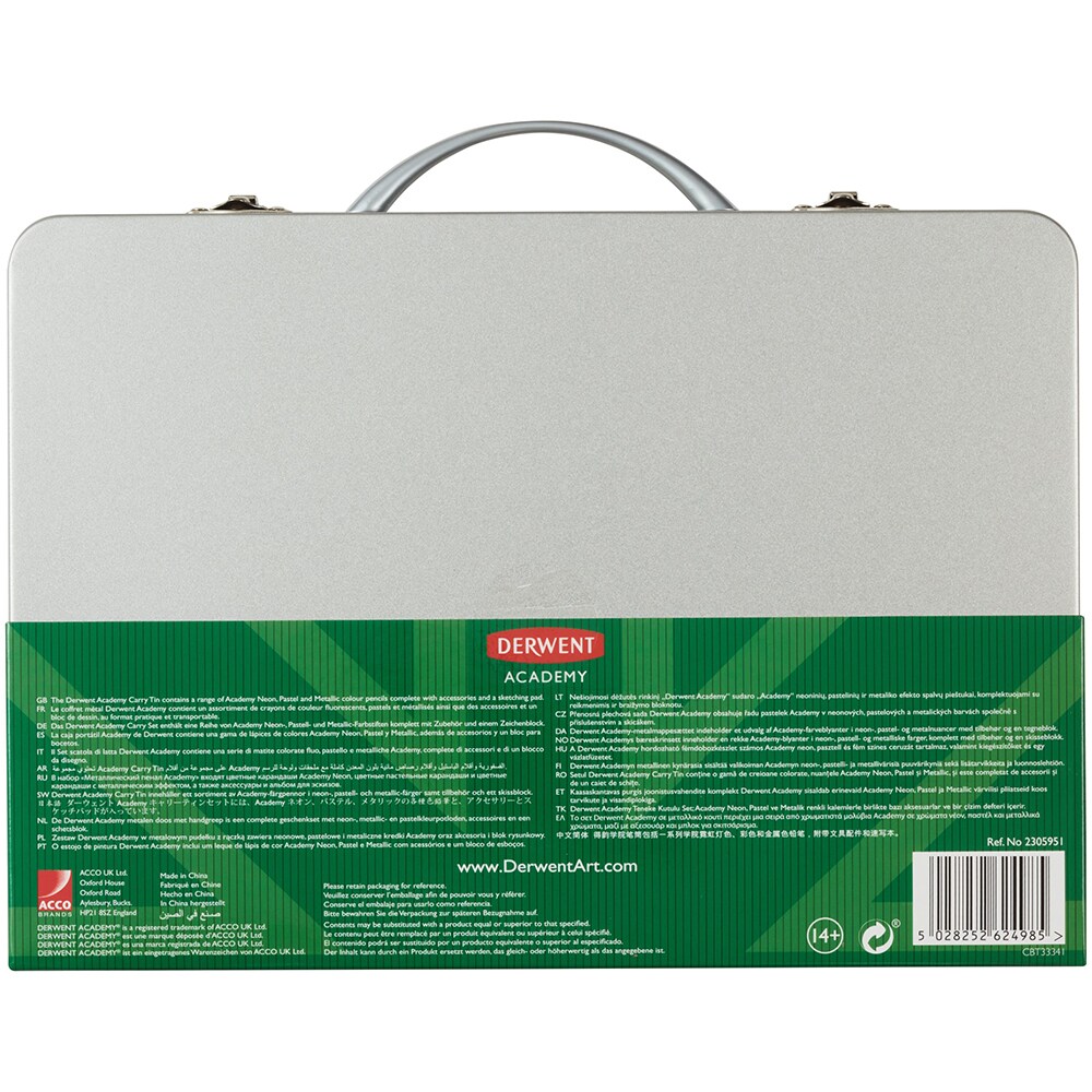 Set pentru desen DERWENT Academy, 28 piese