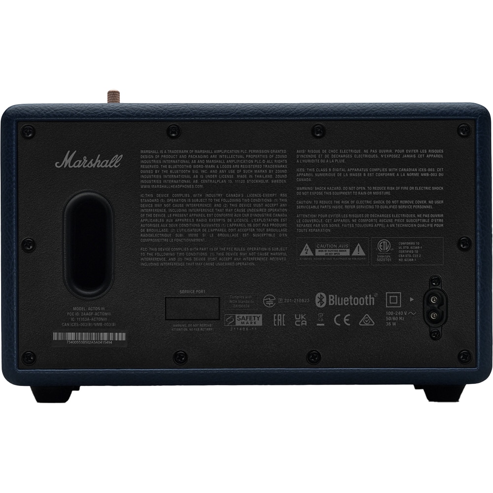 Boxa MARSHALL Acton III, 60W, Bluetooth, albastru