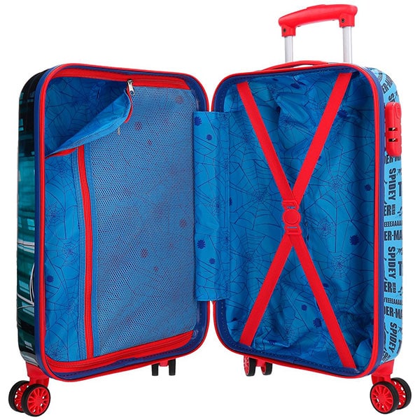 Troler copii MARVEL Spiderman Street 23814.61, 55 cm, albastru-rosu