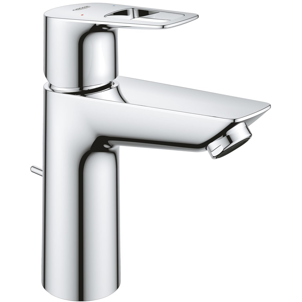 Baterie lavoar GROHE Bauloop 23885001, marimea M, alama, crom