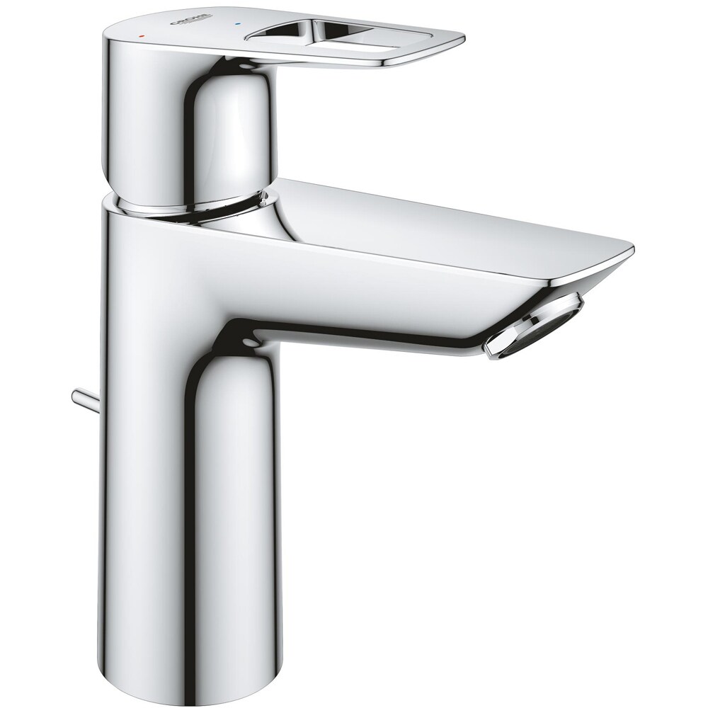 Baterie lavoar GROHE Bauloop 23887001, marimea M, alama, crom
