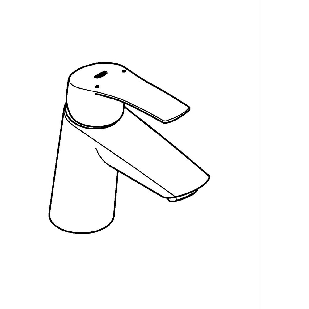 Baterie lavoar GROHE Eurosmart 23968003, alama, crom