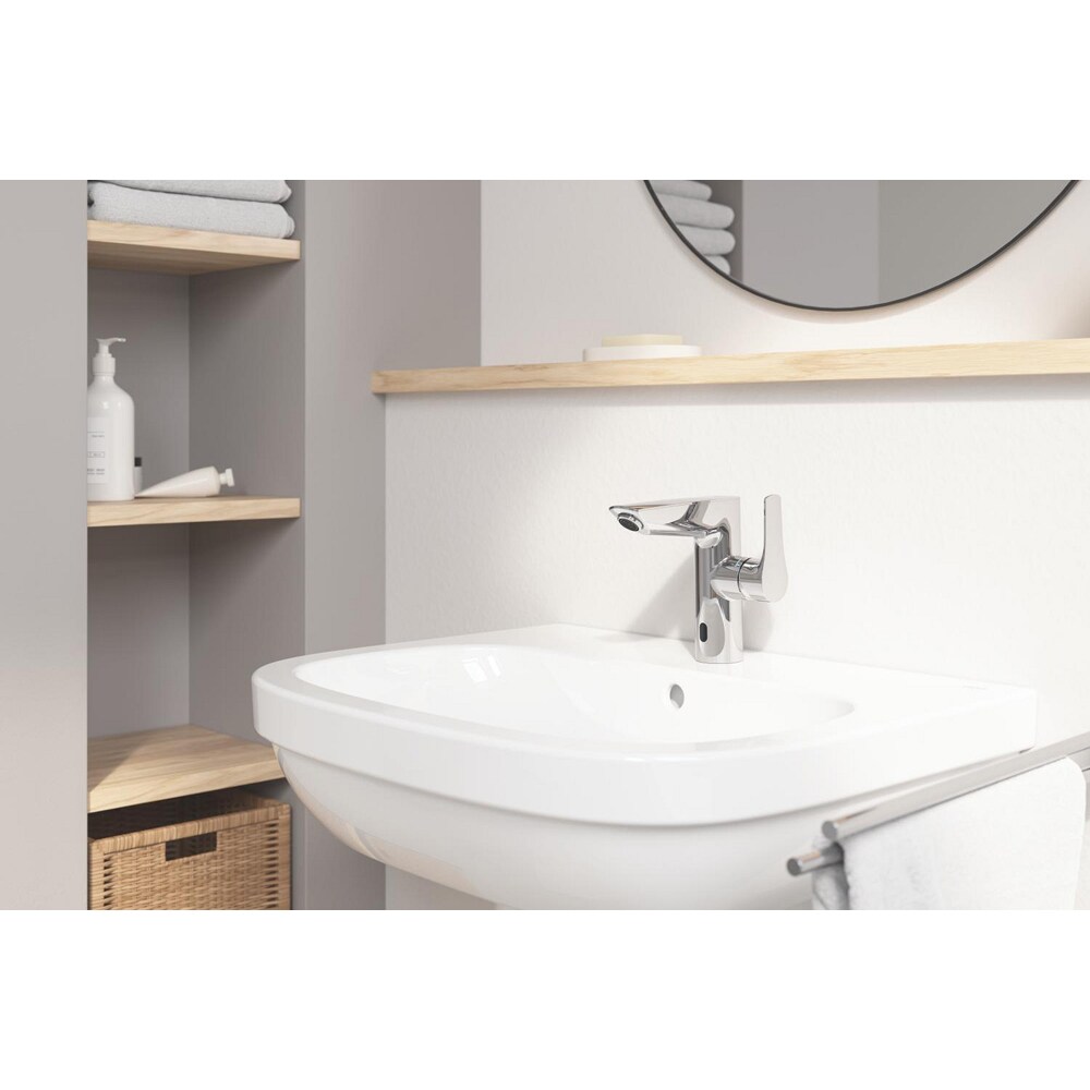 Baterie lavoar GROHE Eurosmart 23975003, marimea M, cu infrarosu, alama, crom