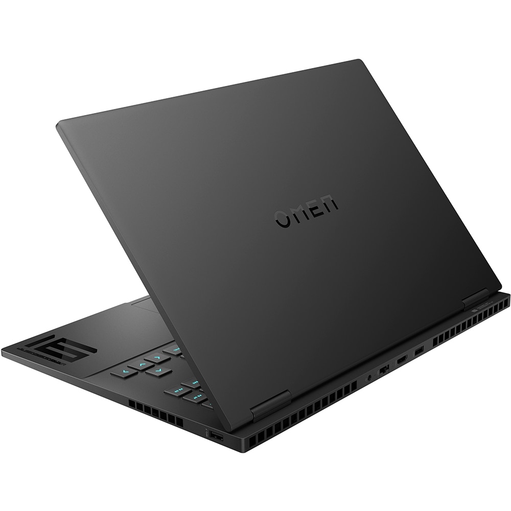 Laptop Gaming HP Omen 16-xf0150nq, AMD Ryzen 9 7940HS pana la 5.1GHz, 16.1" QHD, 32GB, SSD 1TB, NVIDIA GeForce RTX 4070 8GB, Free DOS, negru