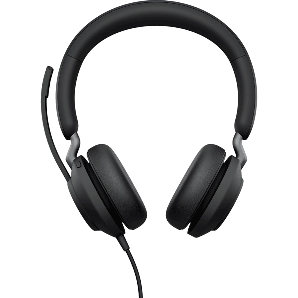 Casti teleconferinta JABRA Evolve2 40 SE MS, Stereo, USB-A, USB-C, negru