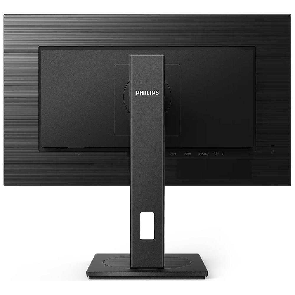 Monitor LCD IPS Philips, 242S1AE/00, 23.8'', Full HD, 75Hz, boxe, pivot, negru