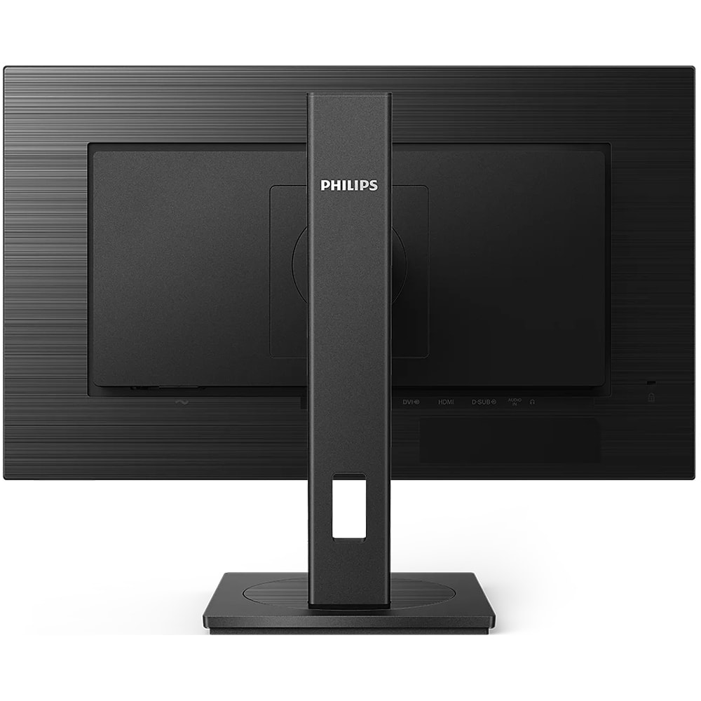 Monitor LCD IPS Philips, 242S1AE/00, 23.8'', Full HD, 75Hz, boxe, pivot, negru