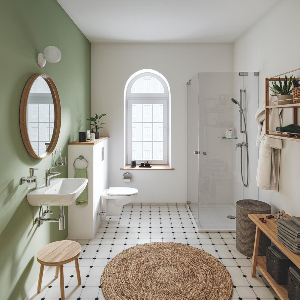 Baterie lavoar GROHE Swift 24316001, alama, crom