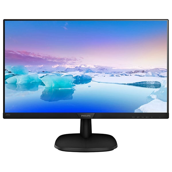 Monitor LED IPS PHILIPS 243V7QDSB, 23.8", Full HD, 75Hz, negru