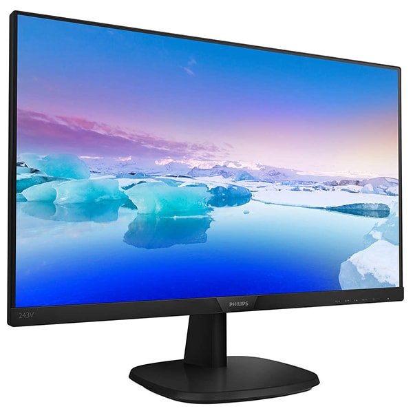 Monitor LED IPS PHILIPS 243V7QDSB, 23.8", Full HD, 75Hz, negru