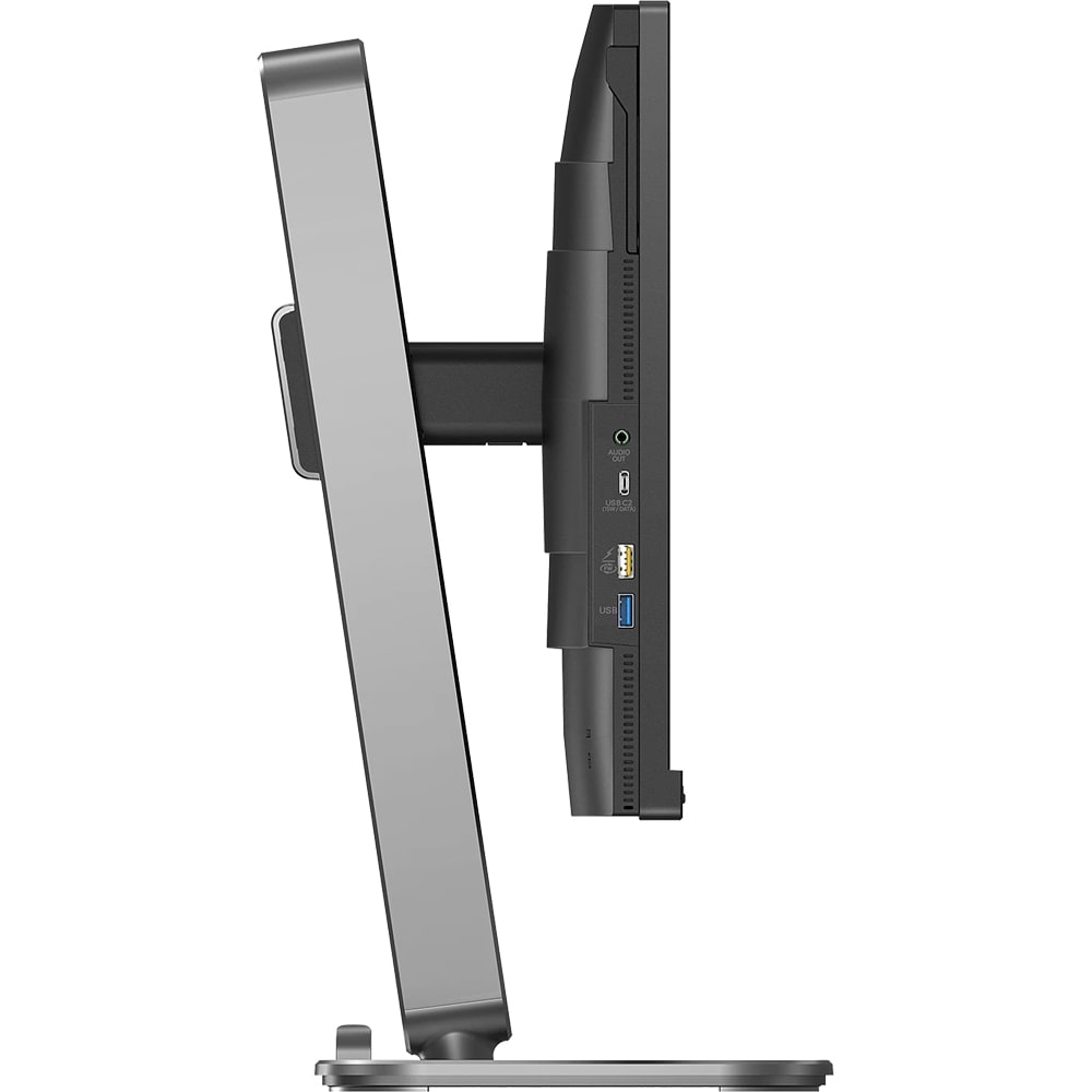 Monitor LCD IPS PHILIPS 24B2G5301/00, 23.8", Full HD, 100Hz, boxe, pivot, argintiu-negru