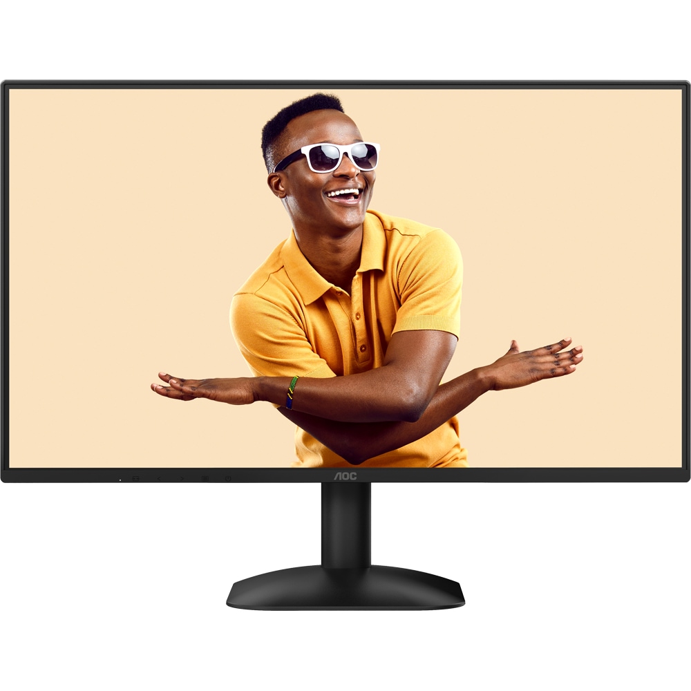 Monitor LED IPS AOC 24B31H, 23.8", Full HD, 120Hz, negru