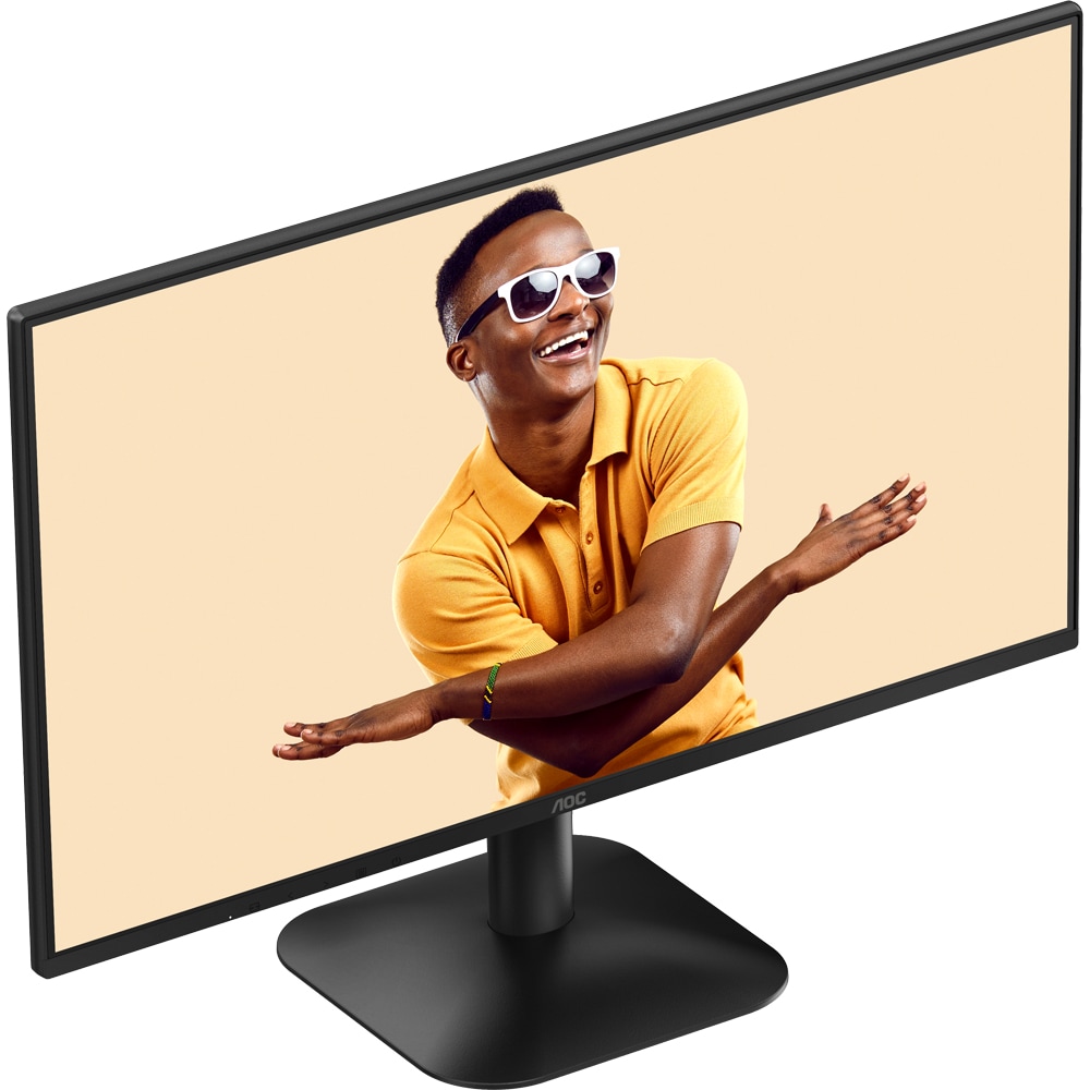 Monitor LED IPS AOC 24B31H, 23.8", Full HD, 120Hz, negru