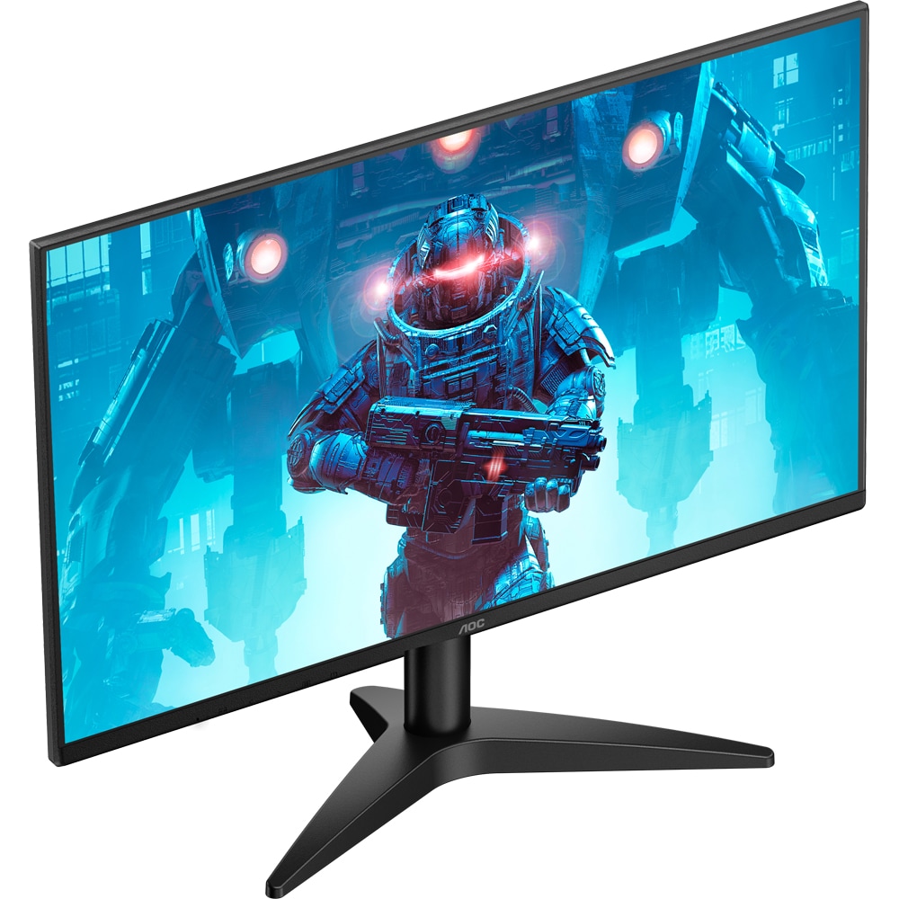 Monitor LED IPS AOC 24B36X, 23.8", Full HD, 144Hz, Adaptive Sync, negru