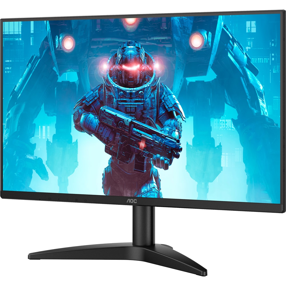 Monitor LED IPS AOC 24B36X, 23.8", Full HD, 144Hz, Adaptive Sync, negru