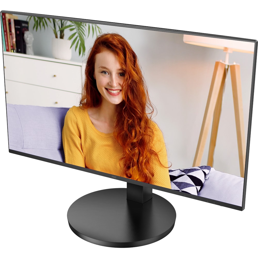 Monitor LED IPS AOC 24B3CF2, 23.8", Full HD, 120Hz, Adaptive Sync, negru
