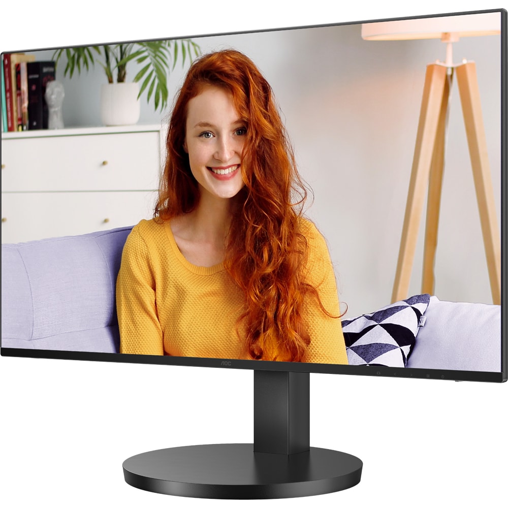 Monitor LED IPS AOC 24B3CF2, 23.8", Full HD, 120Hz, Adaptive Sync, negru