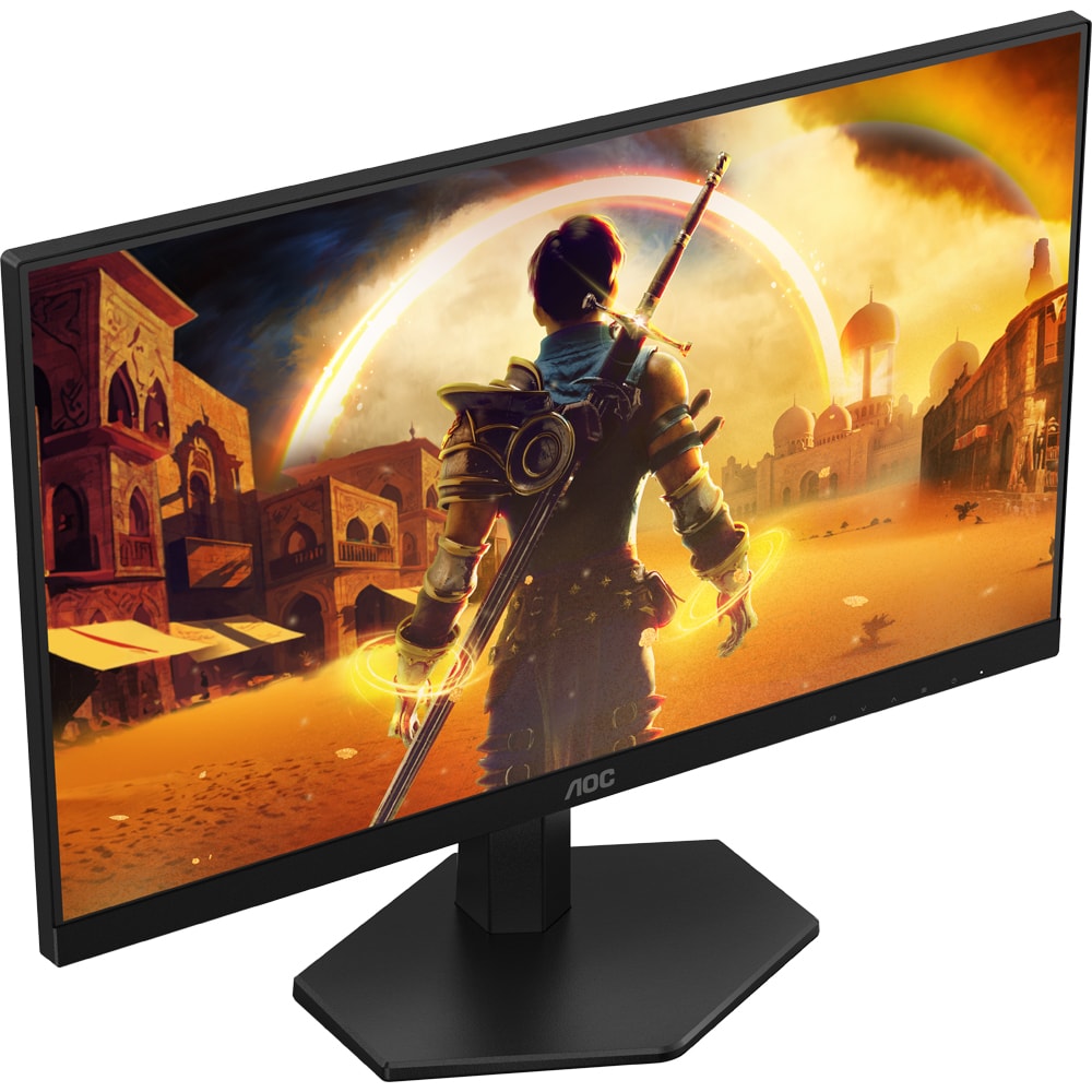 Monitor Gaming LED Fast IPS AOC 24G42E, 23.8", Full HD, 180Hz, G-SYNC Compatible, negru