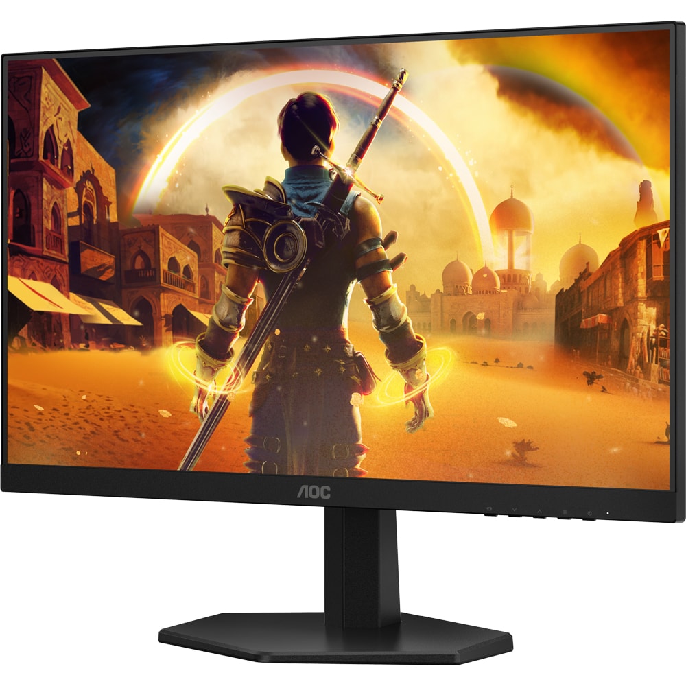 Monitor Gaming LED Fast IPS AOC 24G42E, 23.8", Full HD, 180Hz, G-SYNC Compatible, negru
