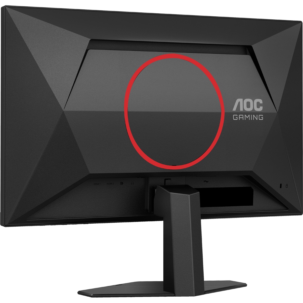 Monitor Gaming WLED FAST IPS AOC 24G4HRE, 23.8", Full HD, 200Hz, HDR10, Adaptive Sync, boxe, negru