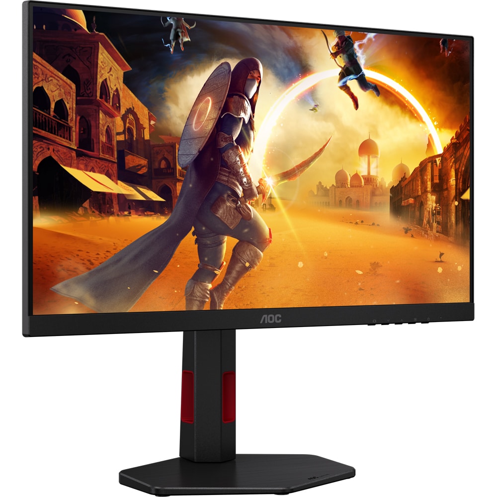 Monitor Gaming LED Fast IPS AOC 24G4ZR, 23.8", Full HD, 260Hz, G-SYNC Compatible, negru