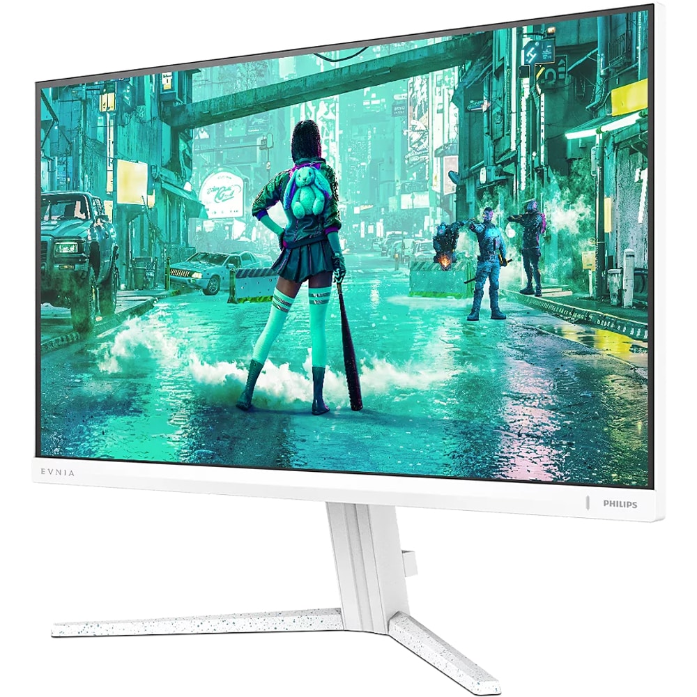 Monitor Gaming Fast IPS PHILIPS Evnia 24M2N3201PL, 23.8", Full HD, 260Hz, HDR 10, alb