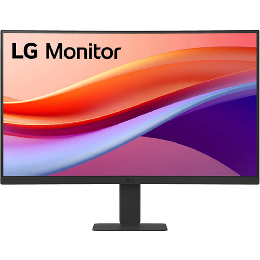 Monitor curbat LED VA LG 24U421A-B, 23.8", Full HD, 100Hz, HDR10, negru