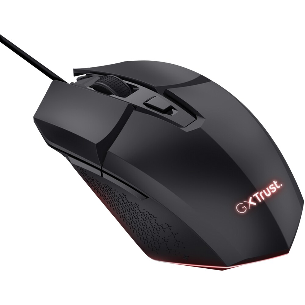 Mouse Gaming TRUST GXT 109 Felox, 6400 dpi, negru