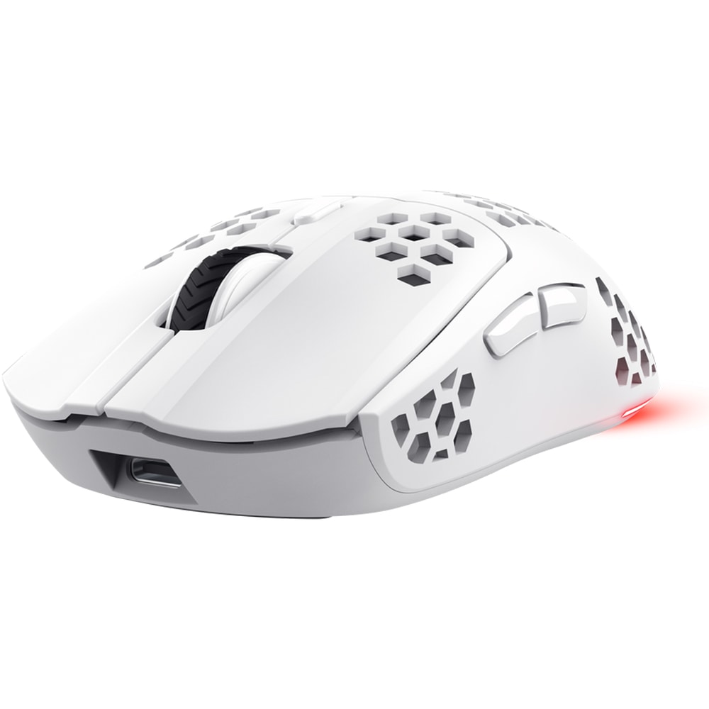 Mouse Gaming Wireless TRUST GXT 929 Helox, 4800 dpi, alb