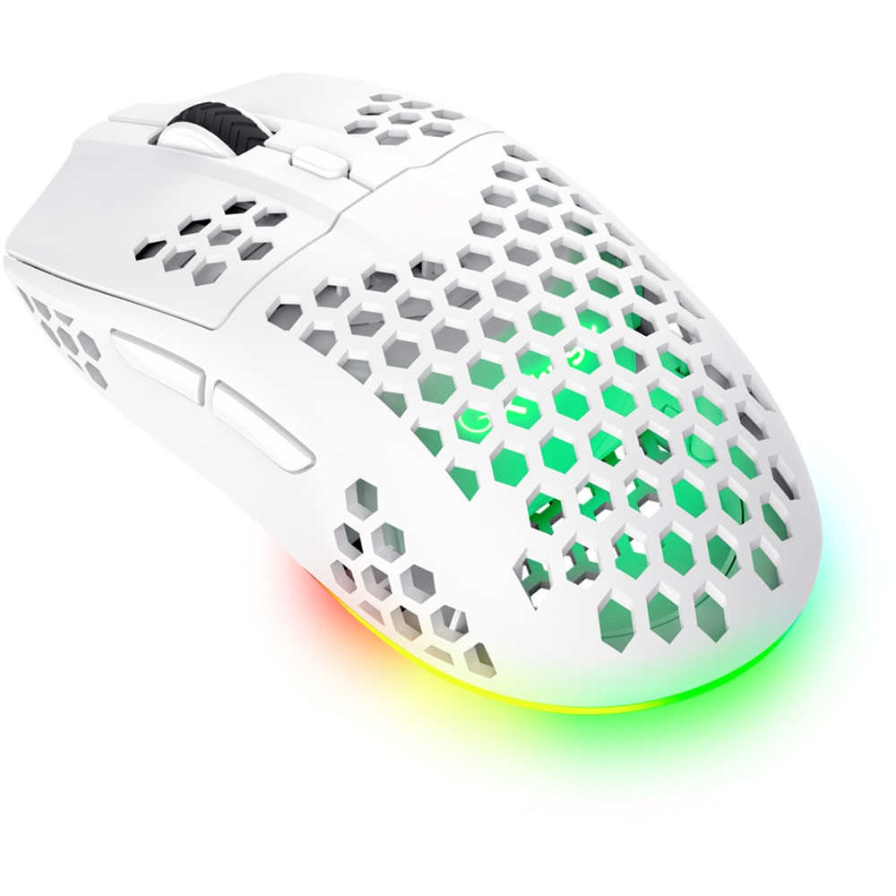Mouse Gaming Wireless TRUST GXT 929 Helox, 4800 dpi, alb