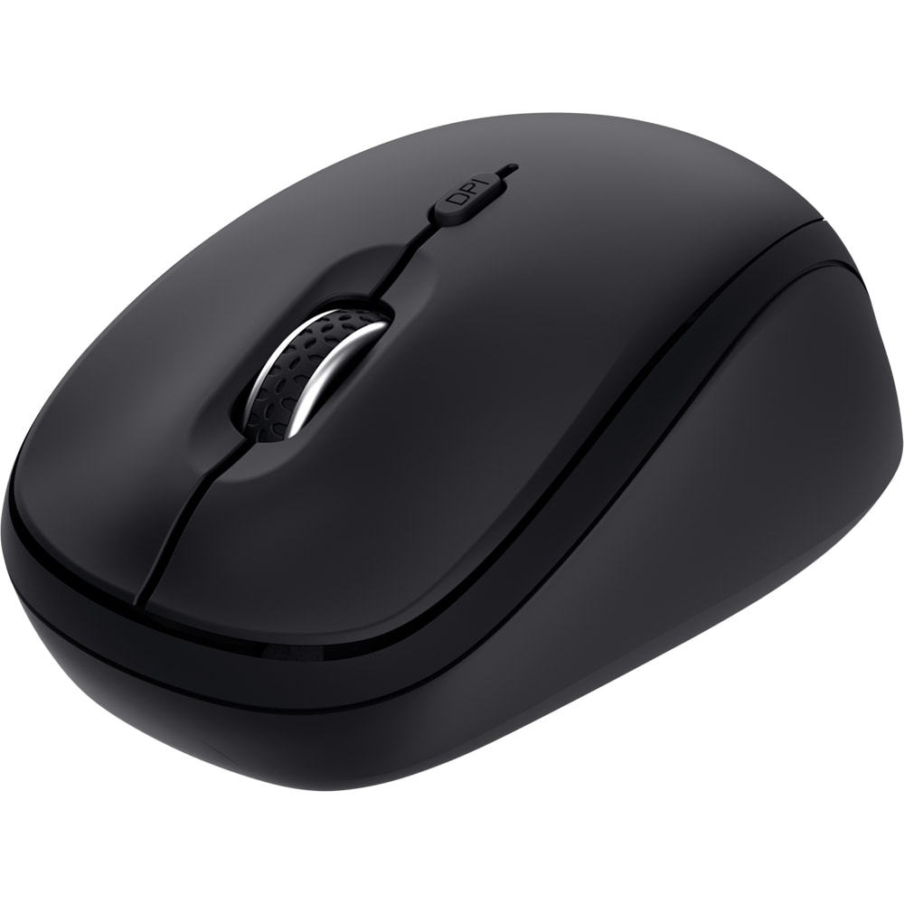 Mouse Wireless TRUST Yvi+, 1600 dpi, negru