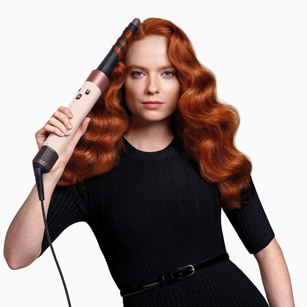 Trusa coafat Multistyler DYSON Airwrap I.D. HS08, 90 grade, invelis ceramic, apricot