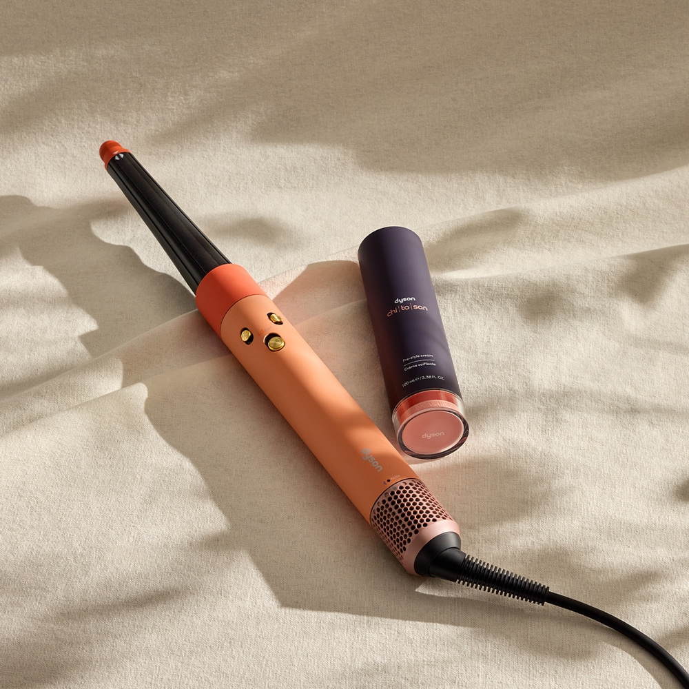 Trusa coafat Multistyler DYSON Airwrap I.D. HS08, 90 grade, invelis ceramic, apricot