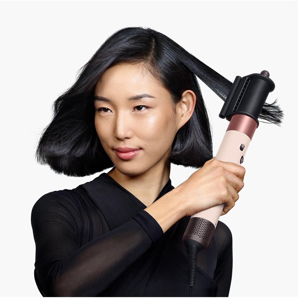 Trusa coafat Multistyler DYSON Airwrap I.D. HS08, 90 grade, invelis ceramic, apricot