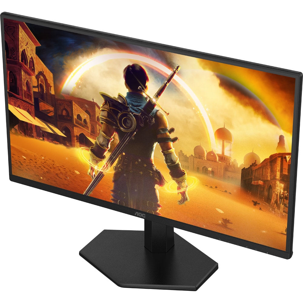 Monitor Gaming WLED Fast IPS AOC 25G42E, 24.5", Full HD, 180Hz, NVIDIA G-SYNC Compatible, negru