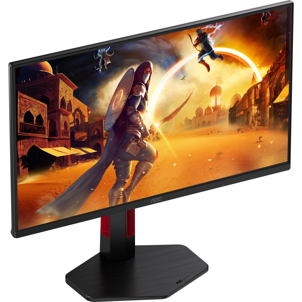 Monitor Gaming WLED Fast IPS AOC 25G4ZR, 24.5", Full HD, 260Hz, HDR10, pivot, negru
