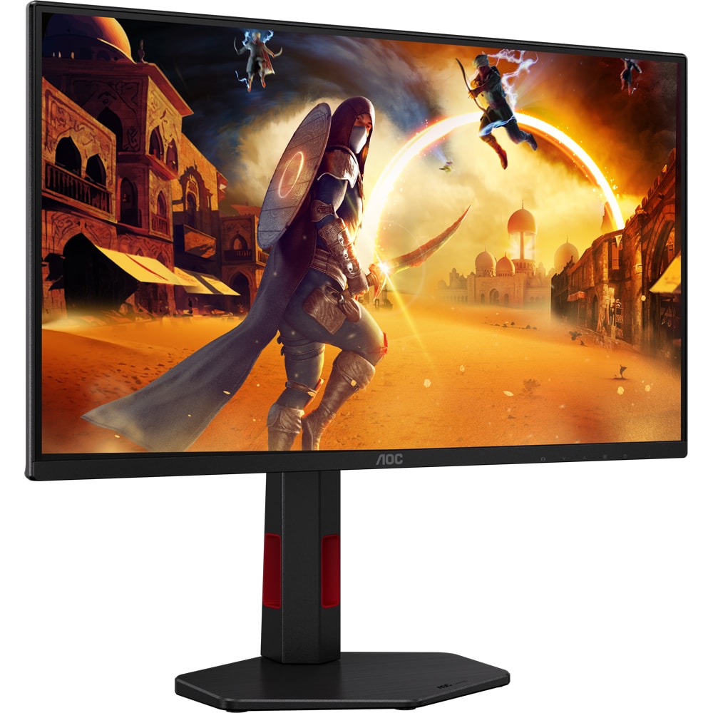Monitor Gaming WLED Fast IPS AOC 25G4ZR, 24.5", Full HD, 260Hz, HDR10, pivot, negru