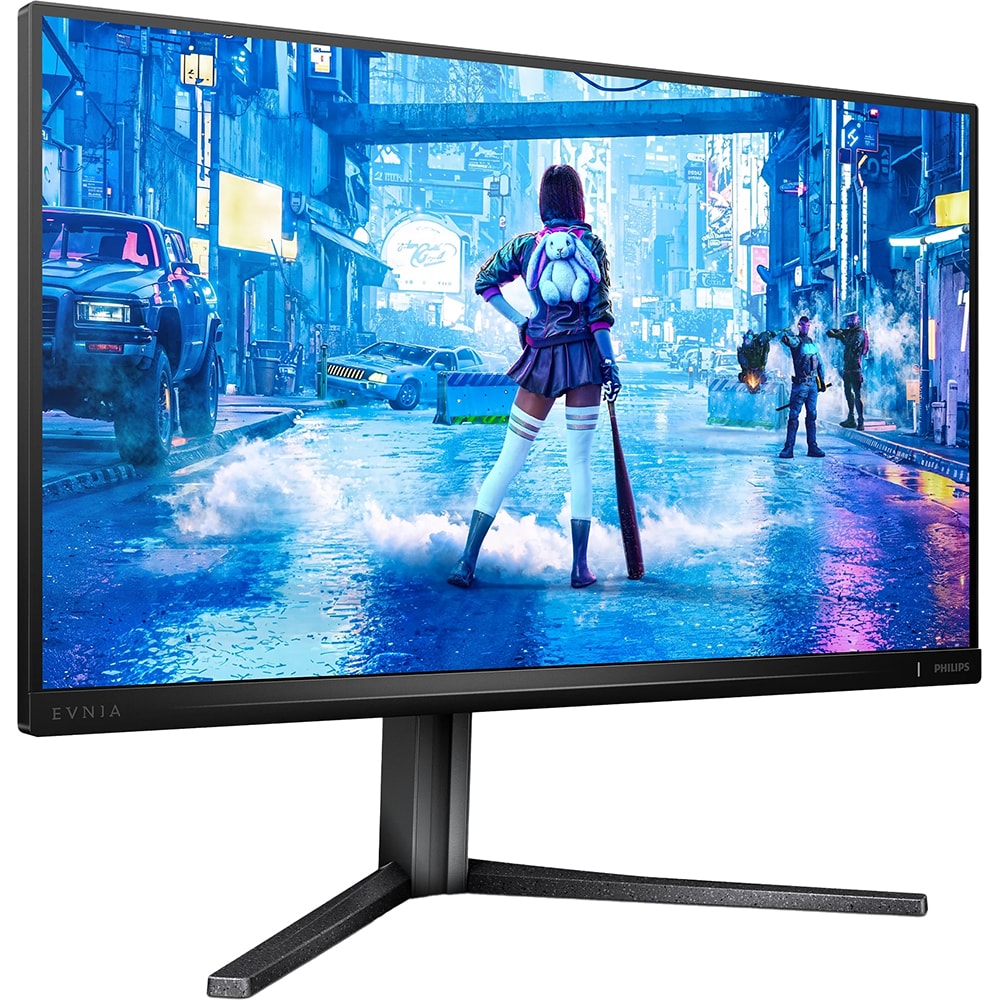 Monitor Gaming Fast IPS PHILIPS Evnia 25M2N5200U/00, 24.5", Full HD, 390Hz, G-Sync, pivot, negru