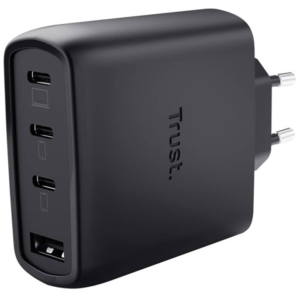 Incarcator laptop universal TRUST Maxo 26067, 65W, negru
